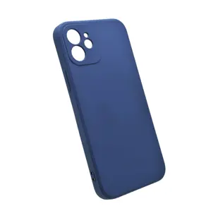 MASKICA +CLASS SILICONE EDGE APPLE IPHONE 12 TAMNO PLAVA