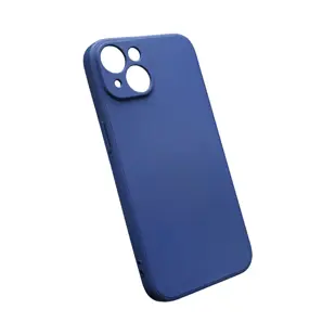 MASKICA +CLASS SILICONE EDGE IPHONE 14 TAMNO PLAVA