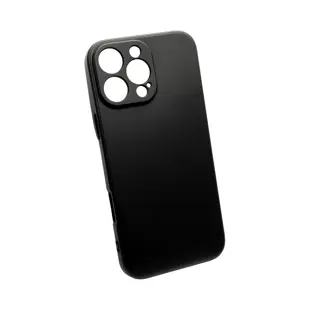 MASKICA +CLASS SILICONE EDGE IPHONE 16 PRO CRNA