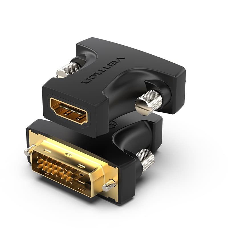 ADAPTER KONVERTER HDMI ŽENSKI NA DVI 24+5 MUŠKI VENTION