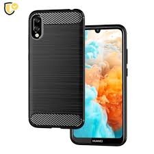 MASKICA +CLASS TPU KARBON MAT HUAWEI Y6S 2019, Y6 2019 CRNA