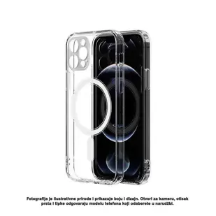 MASKICA MAGSAFE IPHONE 11 PRO MAX PROZIRNA