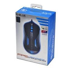 MIŠ E-BLUE AUROZA FPS LASER GAMING MOUSE, CRNI - slika 2