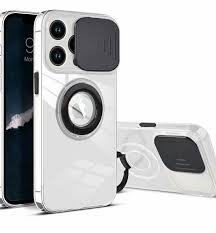 MM TPU IPHONE 13 PRO MAX 6.7 CLEAR CAM AND RING, 2mm black