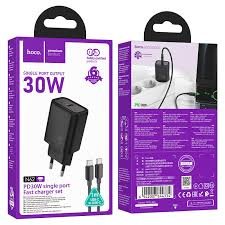 HOCO KP N62 30W 3A 1XUSB-C + KAB C/C CRN