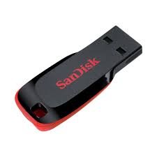 SANDISK USB 2.0 FLASH DRIVE CRUZER BLADE 64GB
