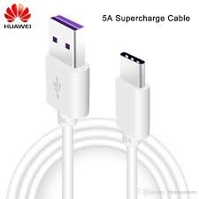 USB KABEL ORIGINAL ZA HUAWEI 1m 5A SUPER FAST TIP C BIJELI