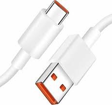 USB KABEL ZA XIAOMI USB NA TIP C 1m 6A BIJELI BULK