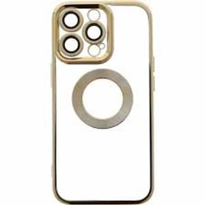 MASKICA + CLASS CHROME IPHONE 13 PRO ZLATNA