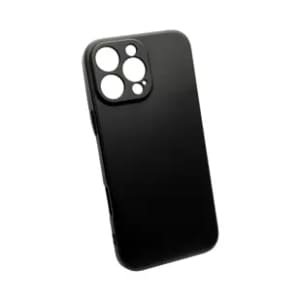 MASKICA +CLASS SILICONE EDGE IPHONE 16 PRO MAX CRNA