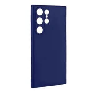 MASKICA +CLASS SILICONE EDGE SAMSUNG S25 FE TAMNO PLAVA