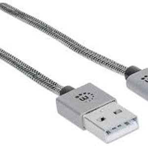 KABEL ILYNK LIGHTING A MUŠKI + 8-PIN MUŠKI 1M STEEL GRAY